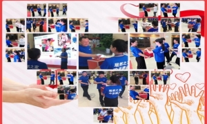 愛心，在這里傳遞&mdash;&mdash;中岳店獻(xiàn)愛心捐款活動