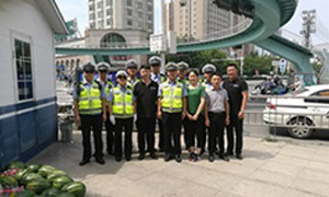 居然所見，皆有溫度&mdash;&mdash;安徽分公司淮南店慰問一線交警 